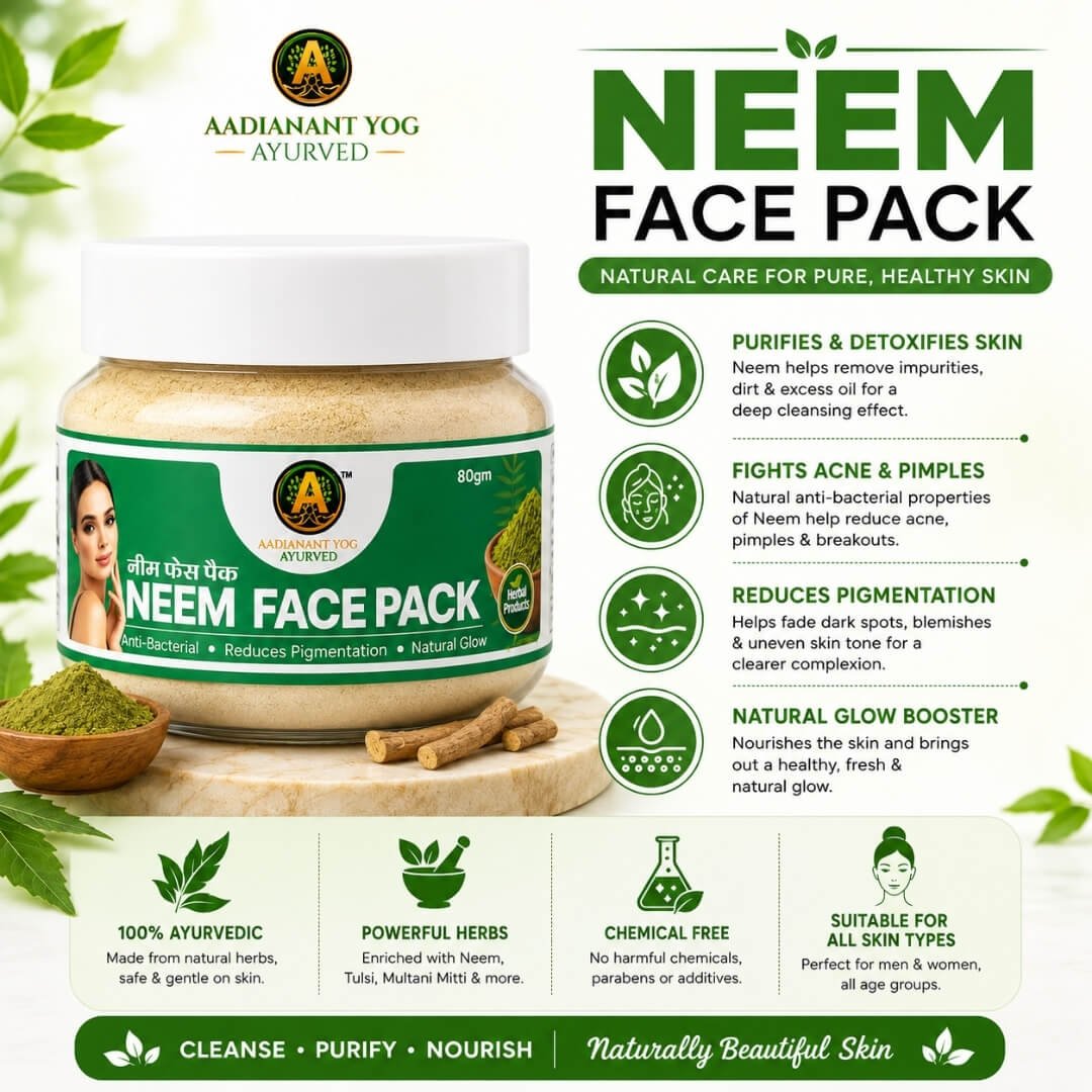 Neem Face Pack for Glowing Skin – 80gm - Image 3
