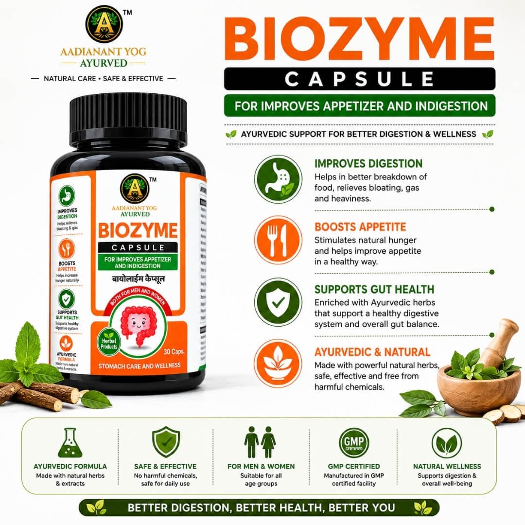 Biozyme Capsules – Herbal Digestive & Gut Wellness Support - Image 3