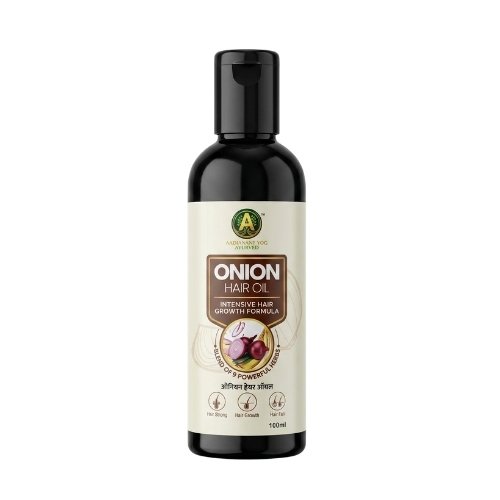 Ayurved Onion Hair Oil | Intensive Hair Growth Formula | Hair Fall Control & Hair Strengthening Oil