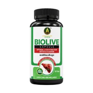 BioLive Capsule | Ayurvedic Liver Care & Detox Capsules | Liver Support Supplement for Men & Women | 30 Capsules