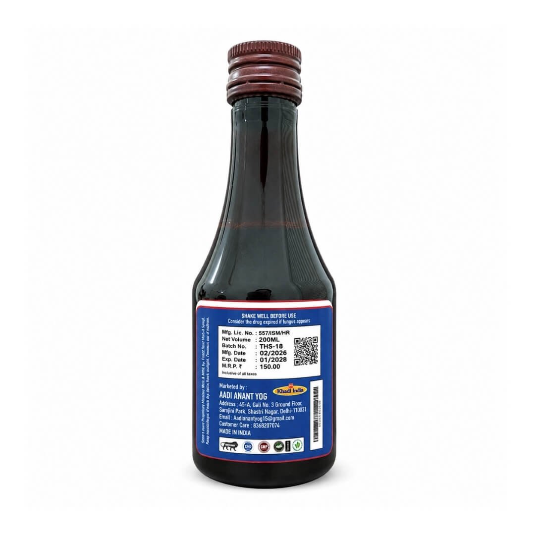 Tenso-24 Syrup – Ayurvedic Stress & Mental Wellness Syrup 200ml - Image 2