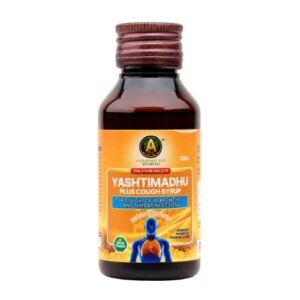 Yashtimadhu Plus Cough Syrup 100ml | Ayurvedic Herbal Syrup for Cough, Cold, Bronchitis & Throat Care