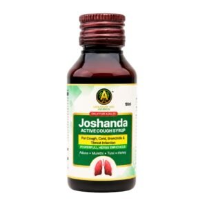 Joshanda Active Cough Syrup 100ml | Ayurvedic Herbal Syrup for Cough, Cold & Throat Care