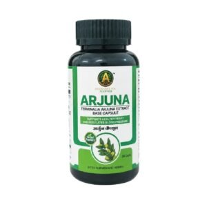 Arjuna Capsule 30 Capsules | Terminalia Arjuna Extract | Ayurvedic Heart Wellness & Blood Pressure Support